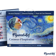 Laden Sie das Bild in den Galerie-Viewer, Diamond Painting - Yukata-Mädchen auf der Feststraße – 40 x 50 cm auf Keilrahmen gespannt
