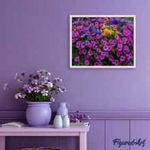 Laden Sie das Bild in den Galerie-Viewer, Malen nach Zahlen für Erwachsene | Blumen in voller Blüte | Figured'Art
