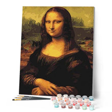 Laden Sie das Bild in den Galerie-Viewer, Malen nach Zahlen für Erwachsene | Da Vincis Mona Lisa | Figured'Art