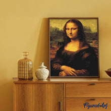 Laden Sie das Bild in den Galerie-Viewer, Malen nach Zahlen für Erwachsene | Da Vincis Mona Lisa | Figured'Art