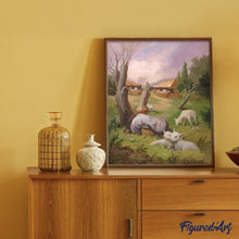 Laden Sie das Bild in den Galerie-Viewer, Malen nach Zahlen für Erwachsene | Ziegenbart Illusion | Figured'Art