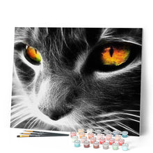 Laden Sie das Bild in den Galerie-Viewer, Malen nach Zahlen für Erwachsene | Traurige Katze | Figured'Art