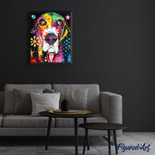 Laden Sie das Bild in den Galerie-Viewer, Malen nach Zahlen für Erwachsene | Kleiner trauriger Hund | Figured'Art