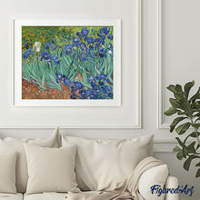 Laden Sie das Bild in den Galerie-Viewer, Malen nach Zahlen für Erwachsene | Van Gogh Iris | Figured'Art