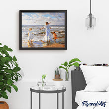 Laden Sie das Bild in den Galerie-Viewer, Malen nach Zahlen für Erwachsene | Spielen am Strand | Figured'Art