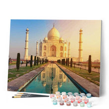 Laden Sie das Bild in den Galerie-Viewer, Malen nach Zahlen für Erwachsene | Taj Mahal | Figured'Art