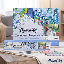 Laden Sie das Bild in den Galerie-Viewer, Malen nach Zahlen für Erwachsene | Igel und Weihnachtsgeschenke | Figured'Art