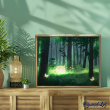 Laden Sie das Bild in den Galerie-Viewer, Malen nach Zahlen für Erwachsene | Mond im Wald | Figured'Art
