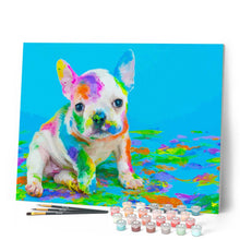 Laden Sie das Bild in den Galerie-Viewer, Malen nach Zahlen für Erwachsene | Malender Hund | Figured'Art