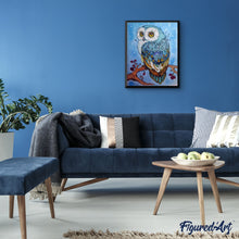 Laden Sie das Bild in den Galerie-Viewer, Malen nach Zahlen für Erwachsene | Herzige Eule | Figured'Art