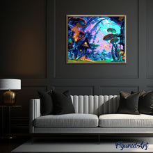 Laden Sie das Bild in den Galerie-Viewer, Malen nach Zahlen für Erwachsene | Seltsames Haus | Figured'Art
