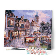 Laden Sie das Bild in den Galerie-Viewer, Malen nach Zahlen für Erwachsene | Dorffest | Figured'Art