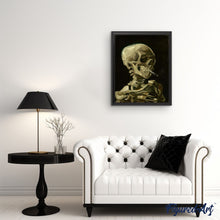 Laden Sie das Bild in den Galerie-Viewer, Malen nach Zahlen für Erwachsene | Rauchender Totenkopf | Figured'Art