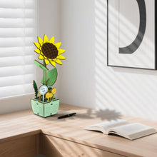 Laden Sie das Bild in den Galerie-Viewer, 3D Puzzle - Hübsche Sonnenblume