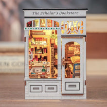 Laden Sie das Bild in den Galerie-Viewer, Book Nook - Gelehrtenbuchhandlung