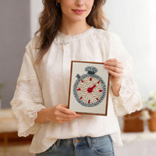 Laden Sie das Bild in den Galerie-Viewer, Punch Needle Set (4 Stück) mit Rahmen - Urbane Icons 2