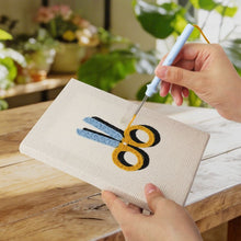 Laden Sie das Bild in den Galerie-Viewer, Punch Needle Set (4 Stück) mit Rahmen - Zurück zur Schule 2