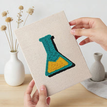 Laden Sie das Bild in den Galerie-Viewer, Punch Needle Set (4 Stück) mit Rahmen - Zurück zur Schule 2