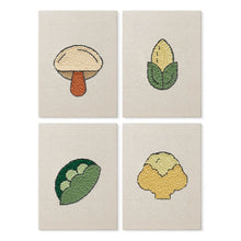 Laden Sie das Bild in den Galerie-Viewer, Punch Needle Set (4 Stück) mit Rahmen​ - Reichtum der Natur Figured'Art