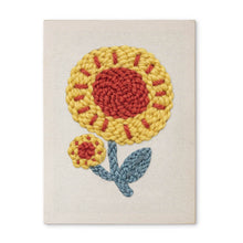 Laden Sie das Bild in den Galerie-Viewer, Punch Needle mit Rahmen - Sonnenblume Figured'Art