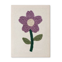 Laden Sie das Bild in den Galerie-Viewer, Punch Needle mit Rahmen - Sanfte Frühlingsblume Figured'Art