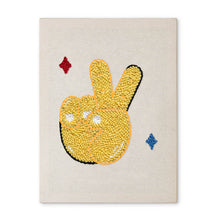 Laden Sie das Bild in den Galerie-Viewer, Punch Needle mit Rahmen - Frieden &amp; Glanz Figured'Art
