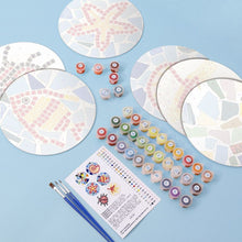 Laden Sie das Bild in den Galerie-Viewer, Malen nach Zahlen 20 cm Tischsets (6 Stück) - Dekoratives Geometrisches Muster
