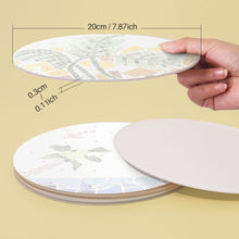 Laden Sie das Bild in den Galerie-Viewer, Malen nach Zahlen 20 cm Tischsets (6 Stück) - Botanik und Natur