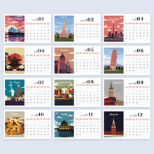 Laden Sie das Bild in den Galerie-Viewer, Malen nach Zahlen Kalender 2026 – Berühmte Monumente