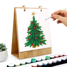 Laden Sie das Bild in den Galerie-Viewer, Malen nach Zahlen Kalender 2026 – Klassische Weihnachtsikonen