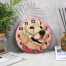 Laden Sie das Bild in den Galerie-Viewer, Malen nach Zahlen Uhr - Lieber Hund