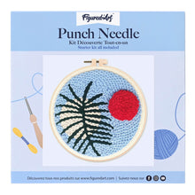 Laden Sie das Bild in den Galerie-Viewer, Punch Needle Botanische Abstraktion 2