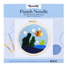 Laden Sie das Bild in den Galerie-Viewer, Punch Needle Meeresleben