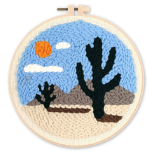Laden Sie das Bild in den Galerie-Viewer, Punch Needle set Wüstennachmittag