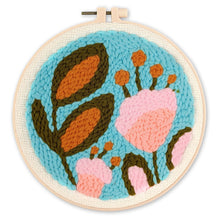 Laden Sie das Bild in den Galerie-Viewer, Punch Needle set Wildblumen