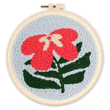 Laden Sie das Bild in den Galerie-Viewer, Punch Needle set Hibiskus