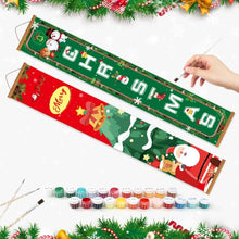Laden Sie das Bild in den Galerie-Viewer, Malen nach Zahlen DIY Tür Banner - Freudenvolle Saison