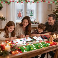 Laden Sie das Bild in den Galerie-Viewer, Malen nach Zahlen DIY Tür Banner - Funkelnder Baum