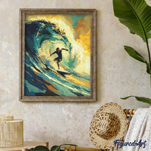 Laden Sie das Bild in den Galerie-Viewer, Diamond Painting - Professioneller Surfer
