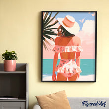 Laden Sie das Bild in den Galerie-Viewer, Diamond Painting - Sommerschönheit