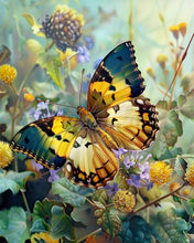 Laden Sie das Bild in den Galerie-Viewer, Diamond Painting - Janetta Forester Schmetterling – 40 x 50 cm auf Keilrahmen gespannt