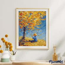 Laden Sie das Bild in den Galerie-Viewer, Diamond Painting - Von Van Gogh inspirierter Herbstjunge