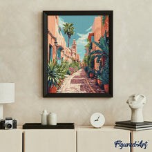 Laden Sie das Bild in den Galerie-Viewer, Diamond Painting - Marokkanische Gasse