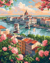 Laden Sie das Bild in den Galerie-Viewer, Diamond Painting - Blühendes Budapest