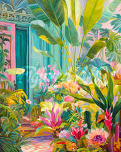Laden Sie das Bild in den Galerie-Viewer, Diamond Painting - Tropische Tür