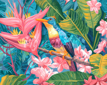 Laden Sie das Bild in den Galerie-Viewer, Diamond Painting - Tropischer Dschungelvogel