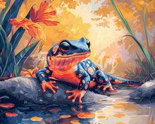 Laden Sie das Bild in den Galerie-Viewer, Diamond Painting - Launischer Salamander