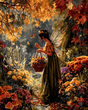 Laden Sie das Bild in den Galerie-Viewer, Diamond Painting - Fee des Herbstgartens