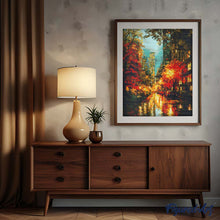 Laden Sie das Bild in den Galerie-Viewer, Diamond Painting - Herbstlichter der Stadt