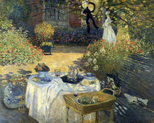 Laden Sie das Bild in den Galerie-Viewer, Diamond Painting - Das Frühstück im Garten - Monet